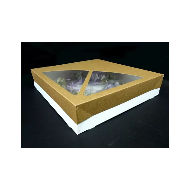 Cardboard box for wreaths 27 x 27 x 3 cm